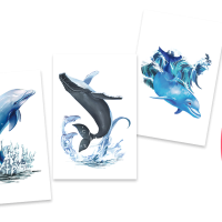GLITTERED DANCING DOLPHIN - Татуировки-zhGSH.png